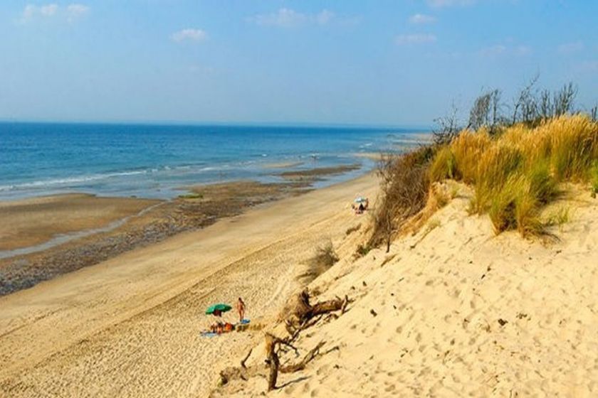 Les dunes, caractéristiques du paysage de la côte Atlantique