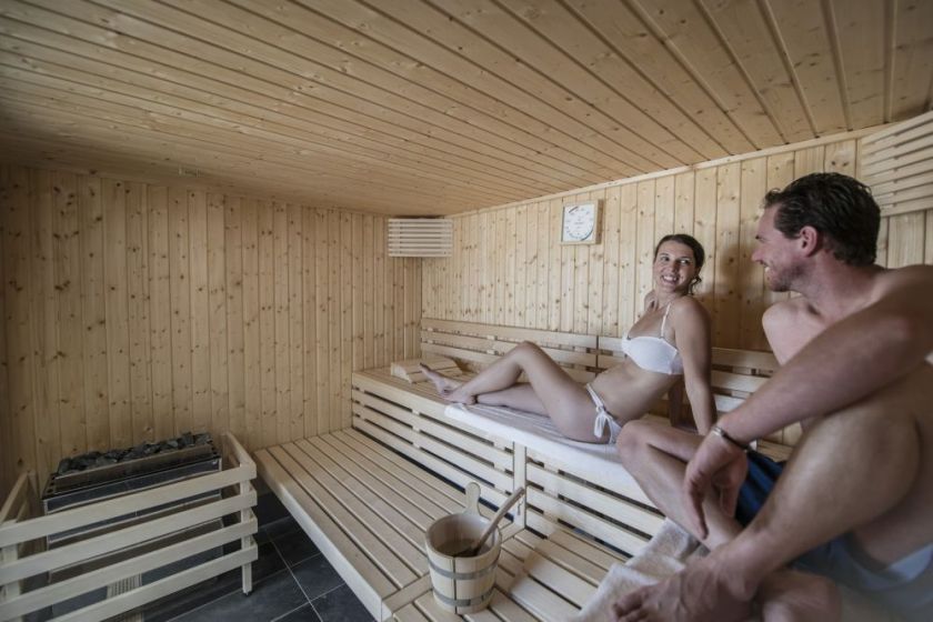 Espace détente avec sauna