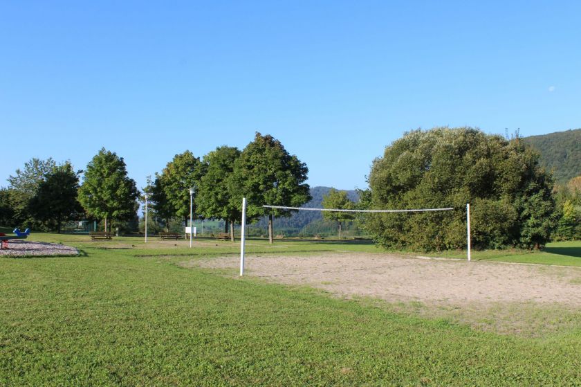 Terrain de volley