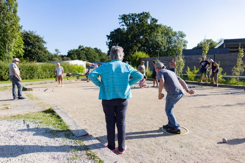 Terrain de pétanque