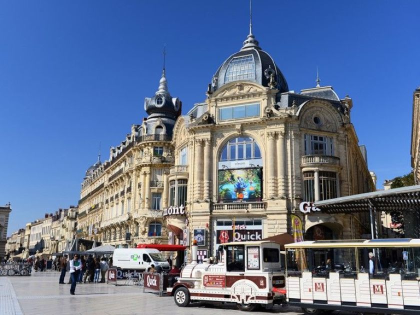 Le centre ville de Montpellier !