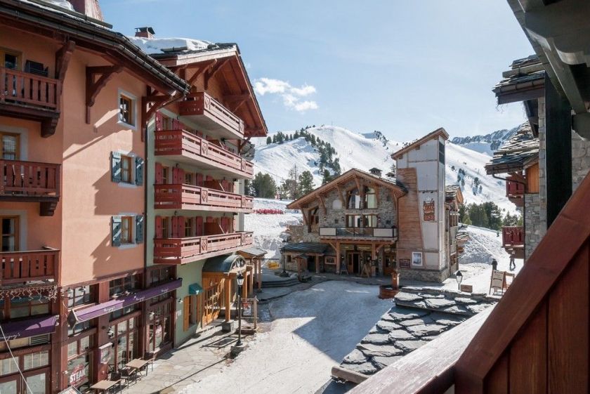 La Résidence Premium Le Village vue depuis un balcon