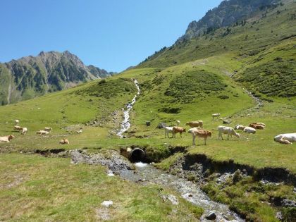 La station de La Mongie en été