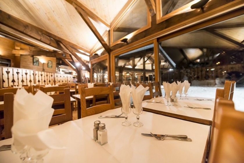 Le restaurant du Village Club du Soleil à Morzine