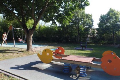 L'aire de jeux en plein air ravira les enfants