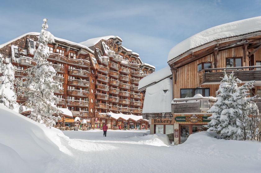 La Résidence en hiver