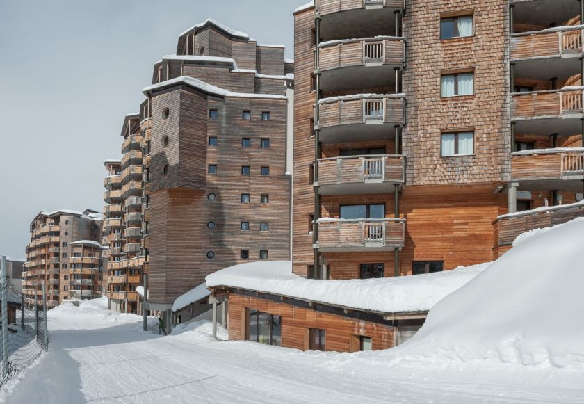 La résidence en hiver