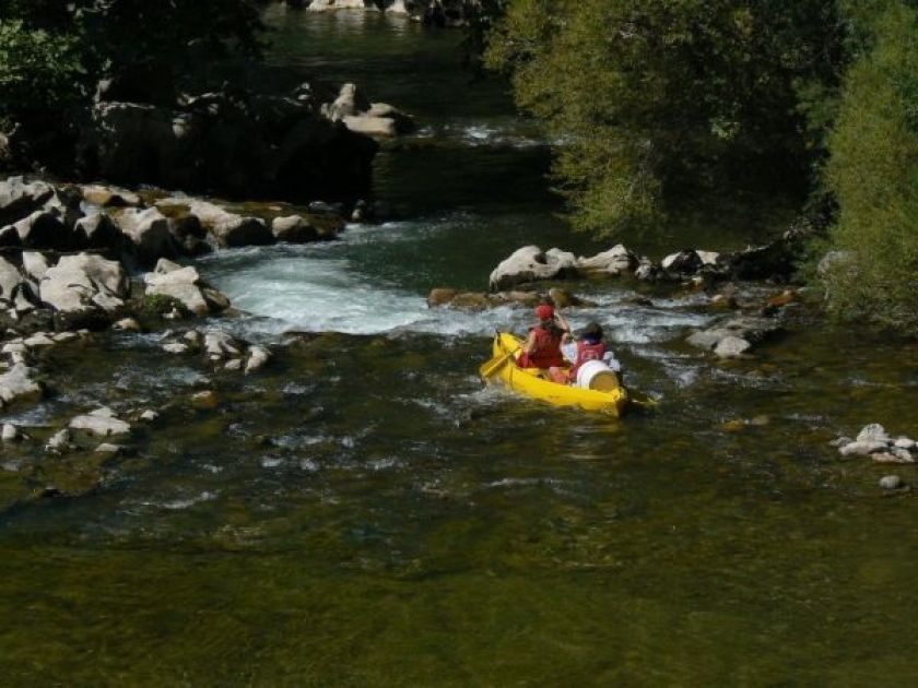 Canoë sur l'Hérault